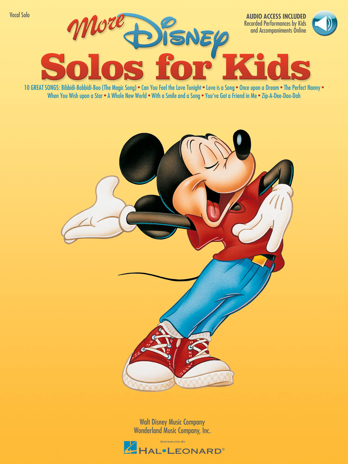 More Disney Solos for Kids - písně pro děti s doprovodem klavíru