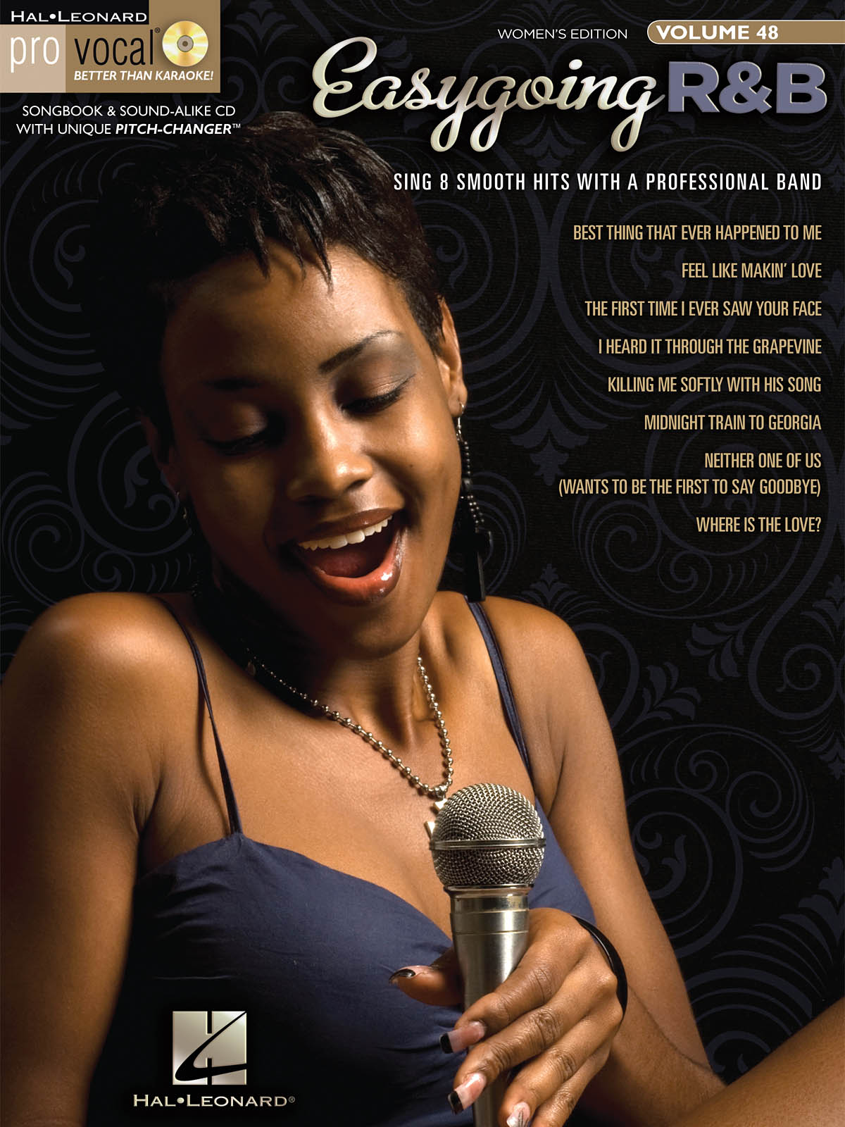 Easygoing R & B  - Pro Vocal Women's Edition Volume 48 - písně pro zpěv, klavír s akordy pro kytaru