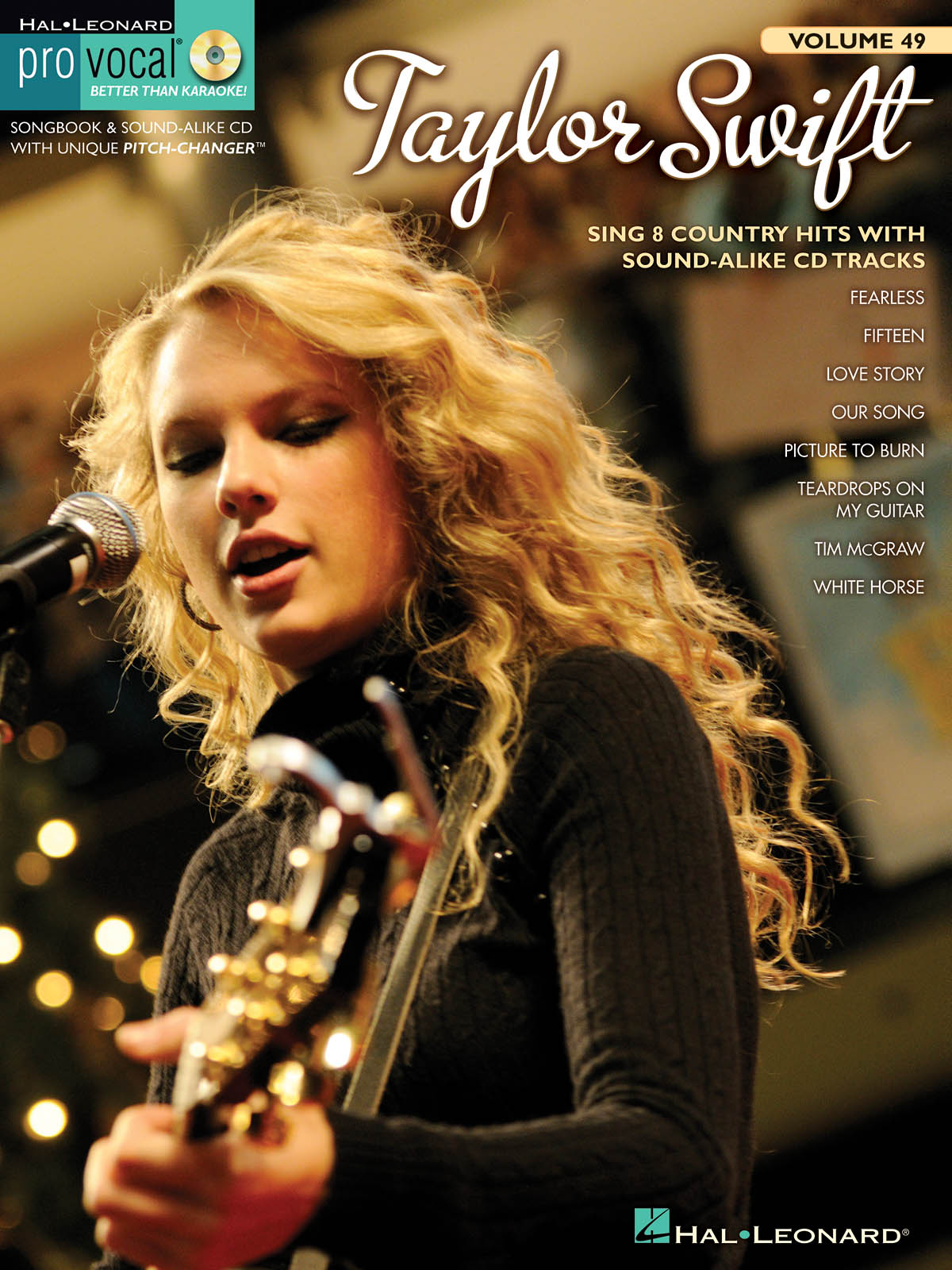 Taylor Swift  - Pro Vocal Women's Edition Volume 49 - písně pro zpěv, klavír s akordy pro kytaru