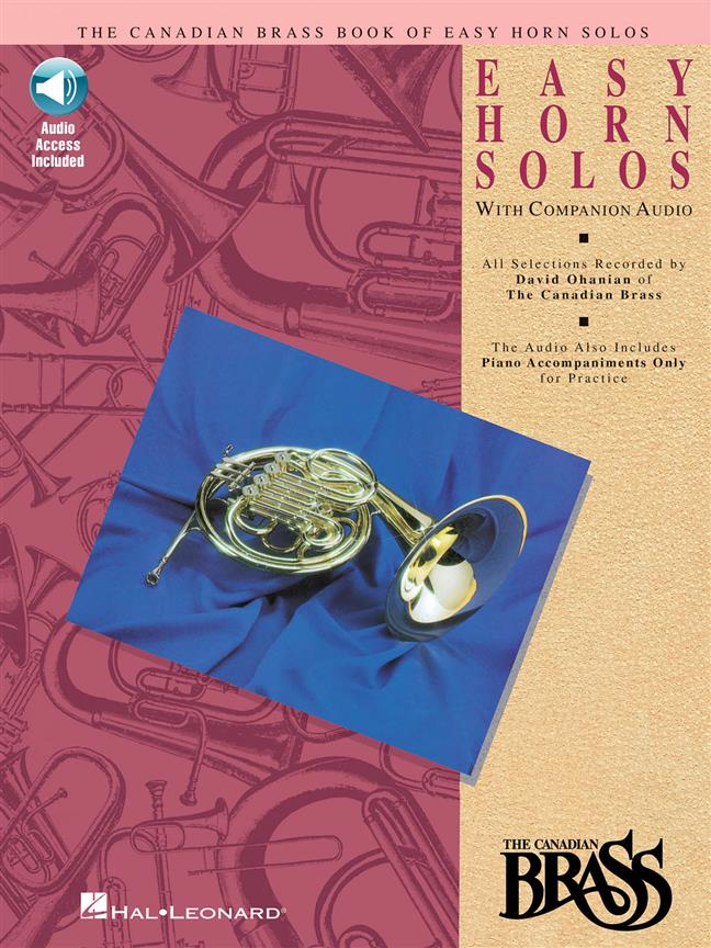 Canadian Brass Book Of Easy Horn Solos - French Horn/piano - noty na lesní roh