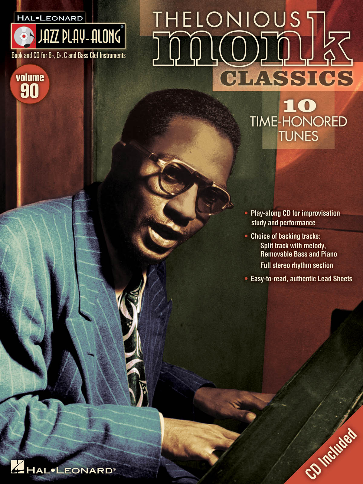 Thelonious Monk Classics - Jazz Play-Along Volume 90 - noty pro nástroje v ladění C