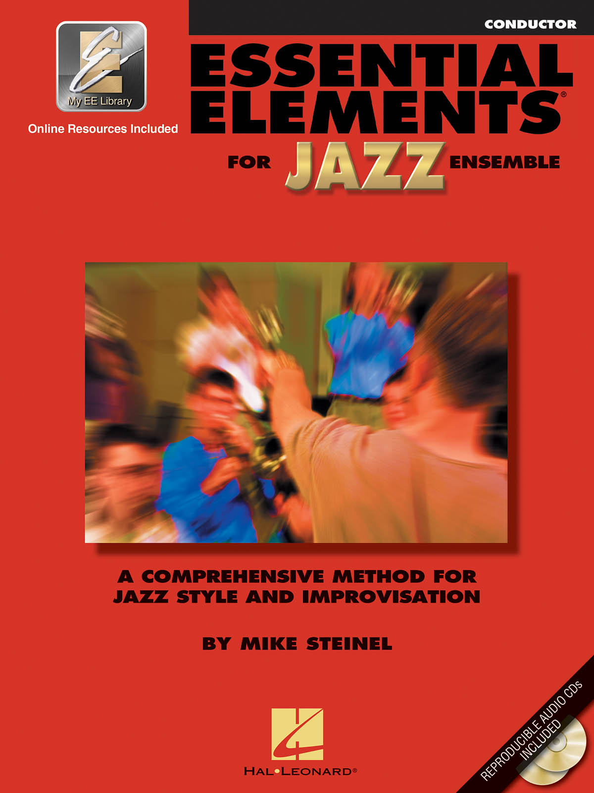 Essential Elements for Jazz Ensemble (Conductor) - incl. 2 CDs - noty pro orchestr