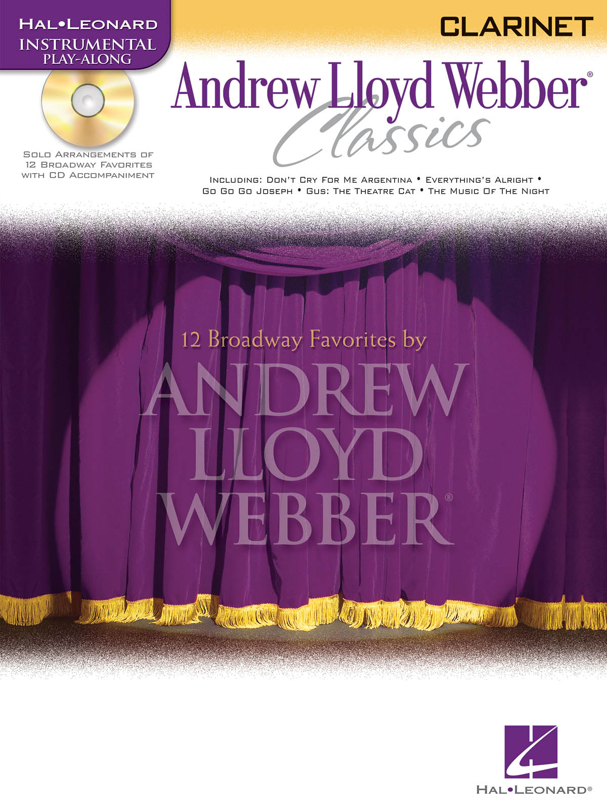 Andrew Lloyd Webber Classics - Clarinet - Instrumental Play-Along - noty na klarinet