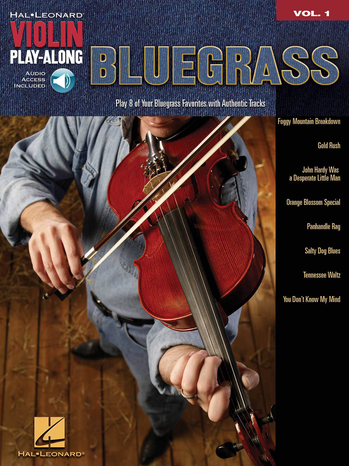 Bluegrass - Violin Play-Along Volume 1 - noty na housle