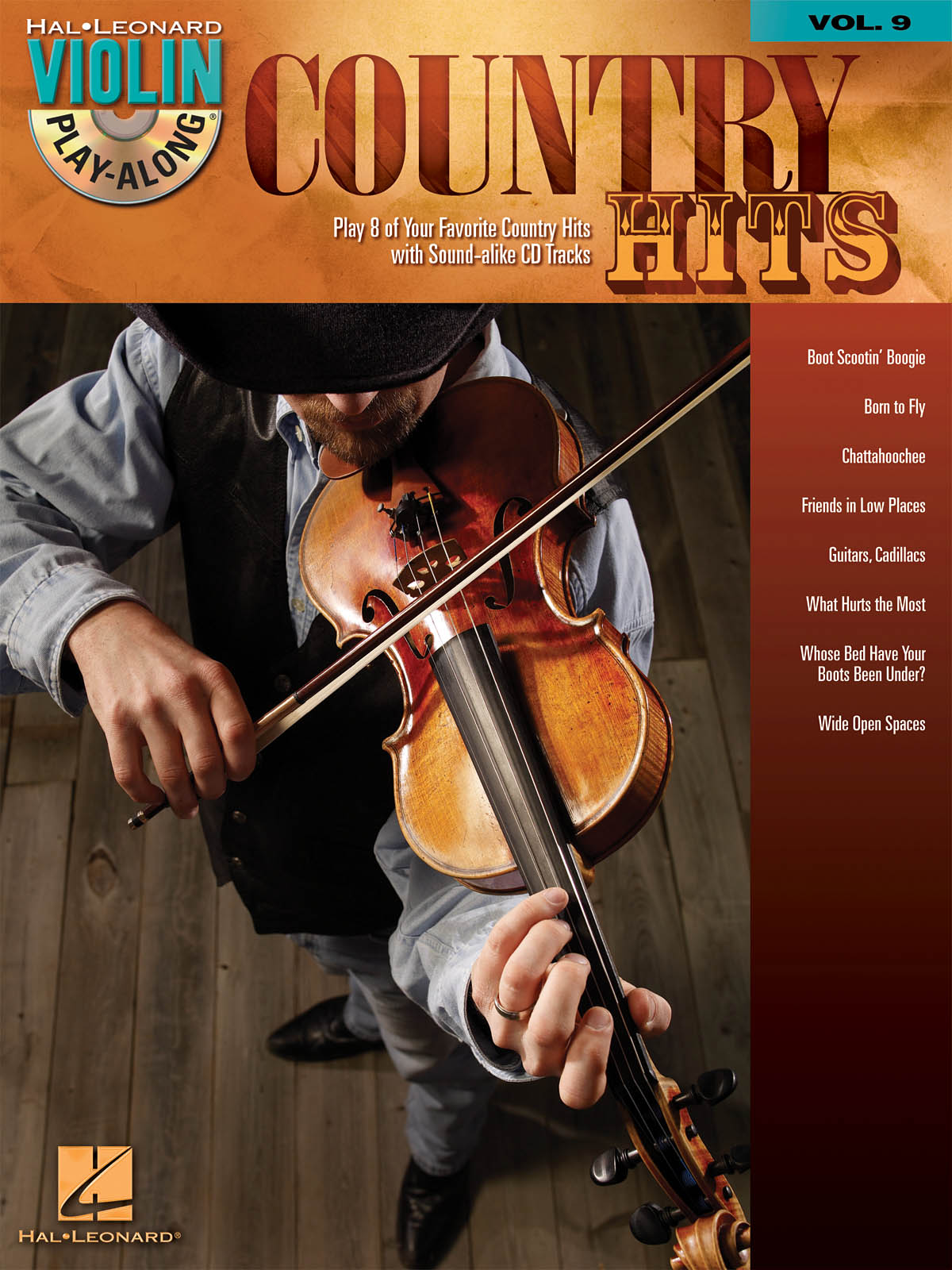 Country Hits - Violin Play-Along Volume 9 - noty na housle