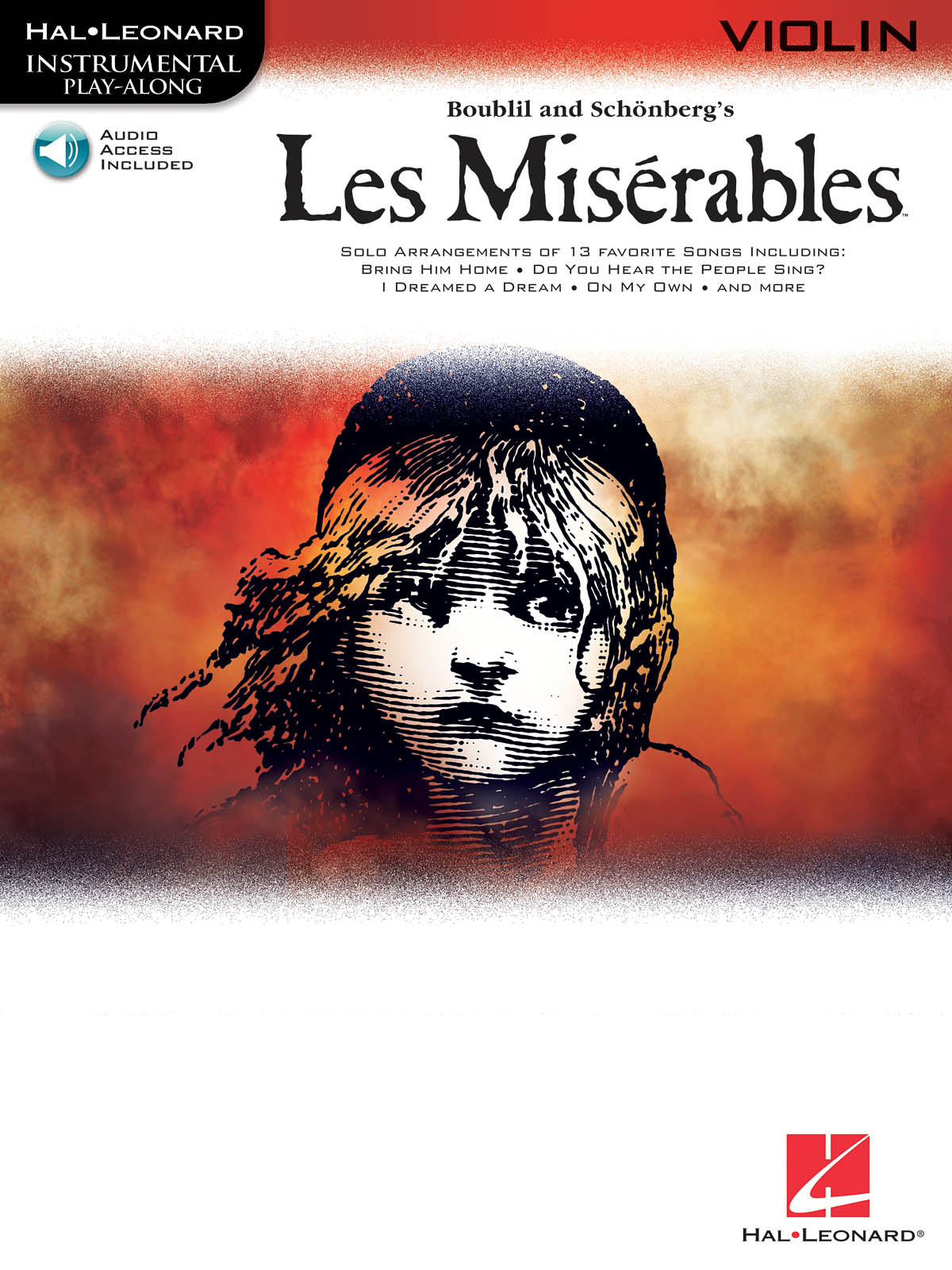 Les Miserables - Violin - Instrumental Play-Along - noty na housle