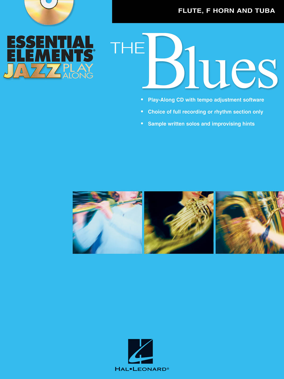 Essential Elements Jazz Play Along - The Blues - duet pro příčnou flétnu