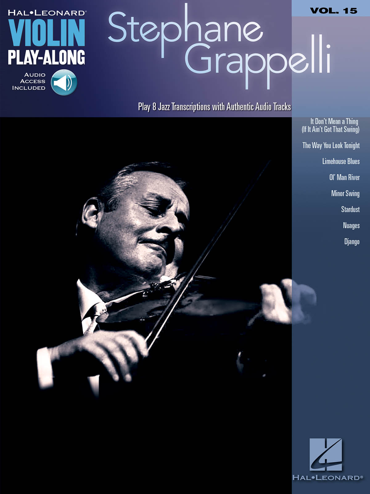 Stephane Grappelli - Violin Play-Along Volume 15 noty pro sólové housle