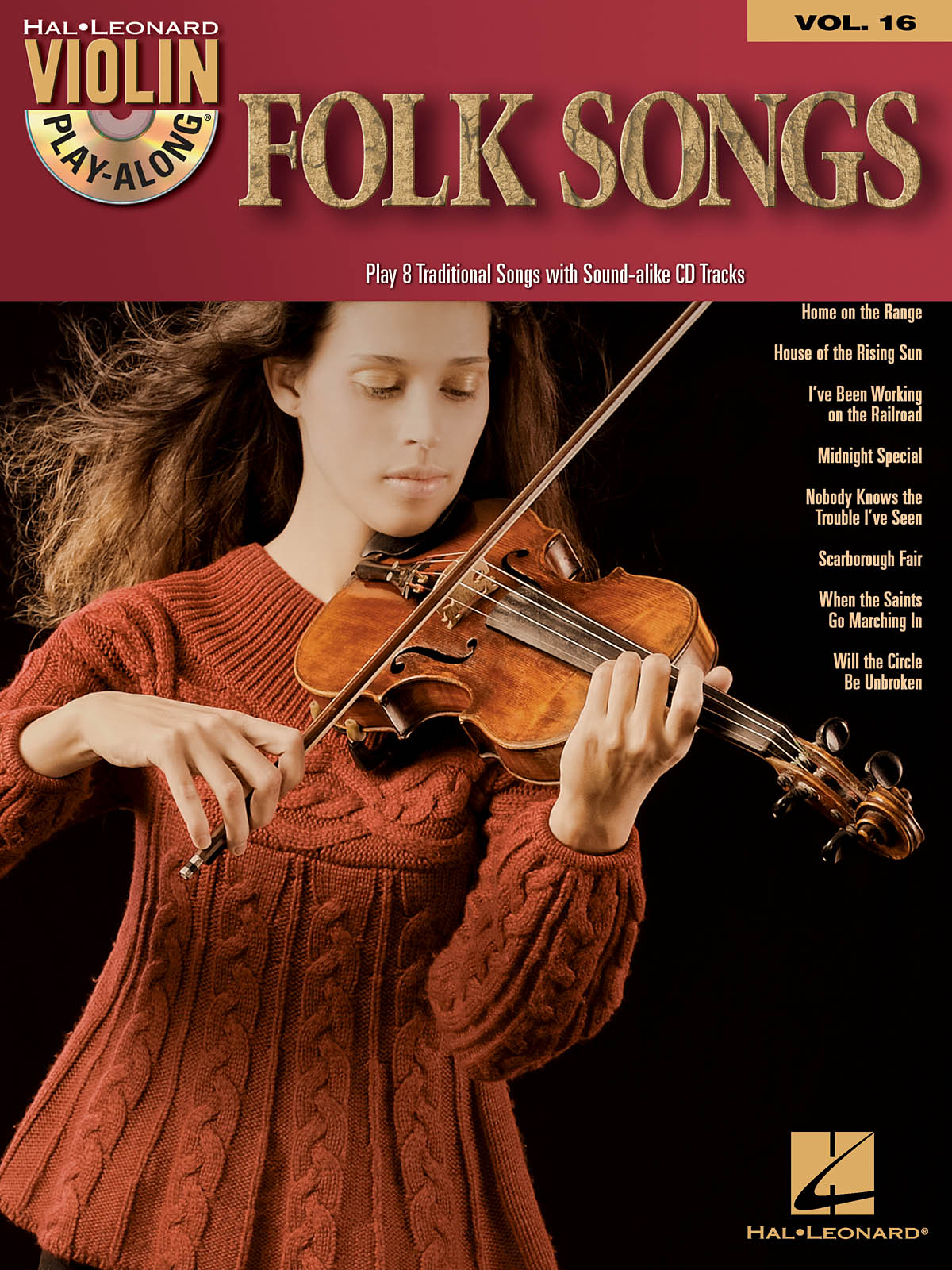 Folk Songs  - Violin Play-Along Volume 16 - noty pro housle