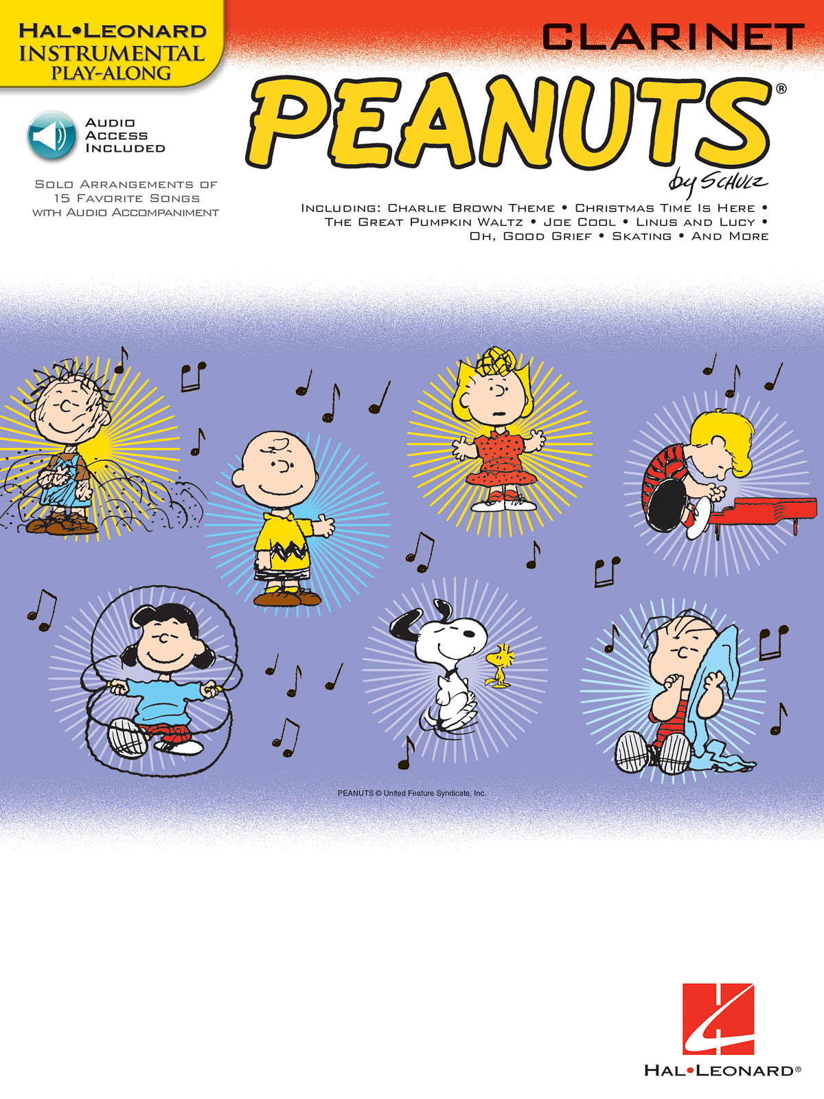 Peanuts - Clarinet - Instrumental Play-Along - noty na klarinet