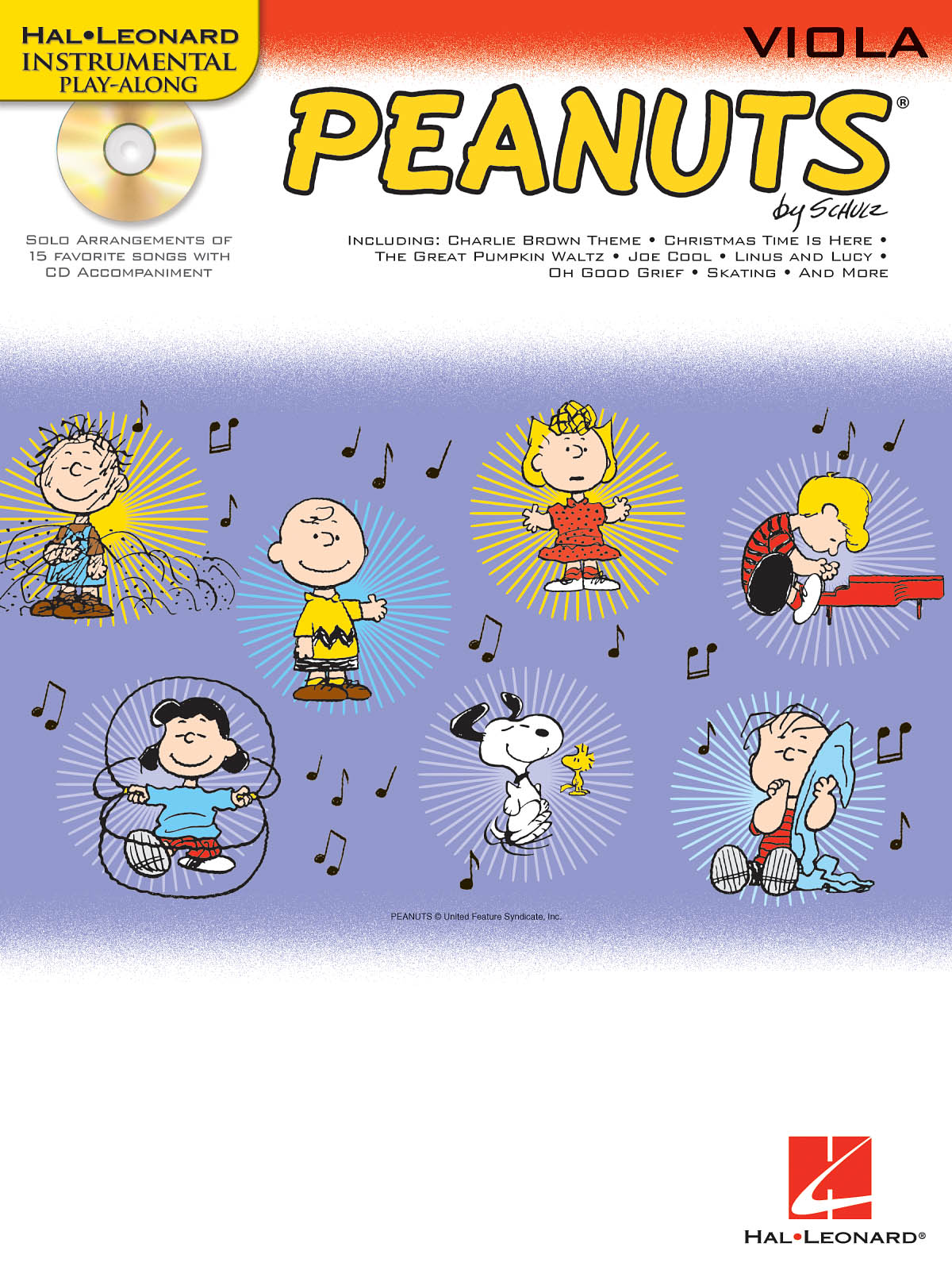 Peanuts - Viola - Instrumental Play-Along - noty pro violu