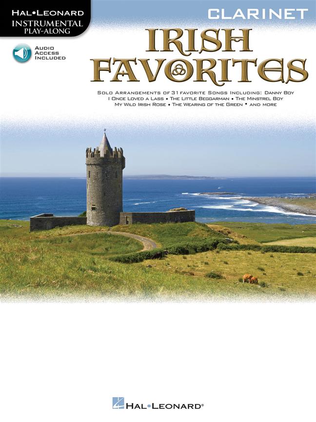 Irish Favorites - Cello - Instrumental Play-Along - filmové melodie pro violoncello