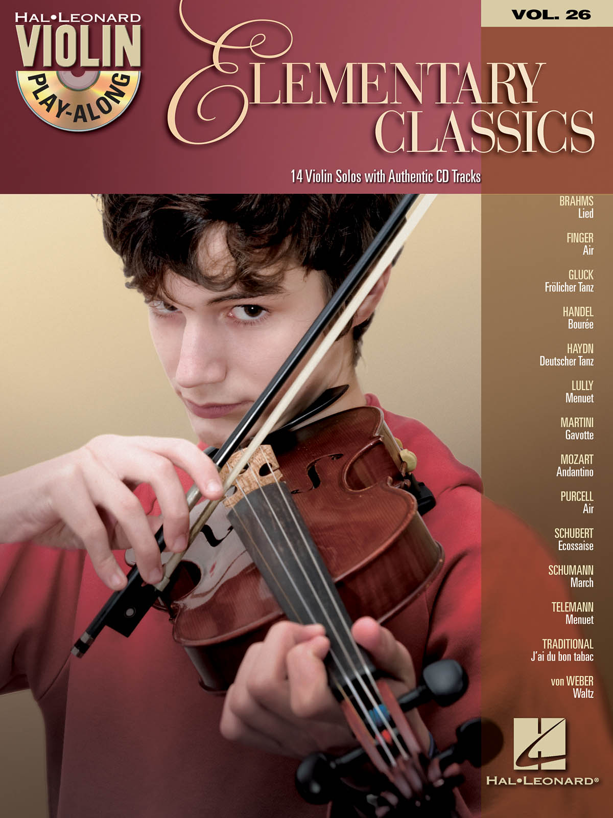 Elementary Classics - Violin Play-Along Volume 26 - noty pro housle