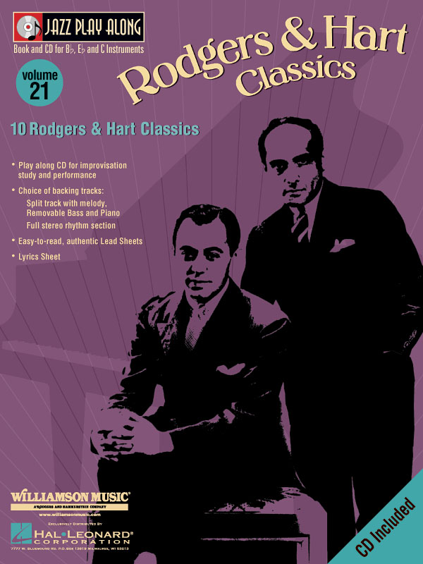 Rodgers & Hart Classics - Jazz Play-Along Volume 21 - noty pro nástroje v ladění C