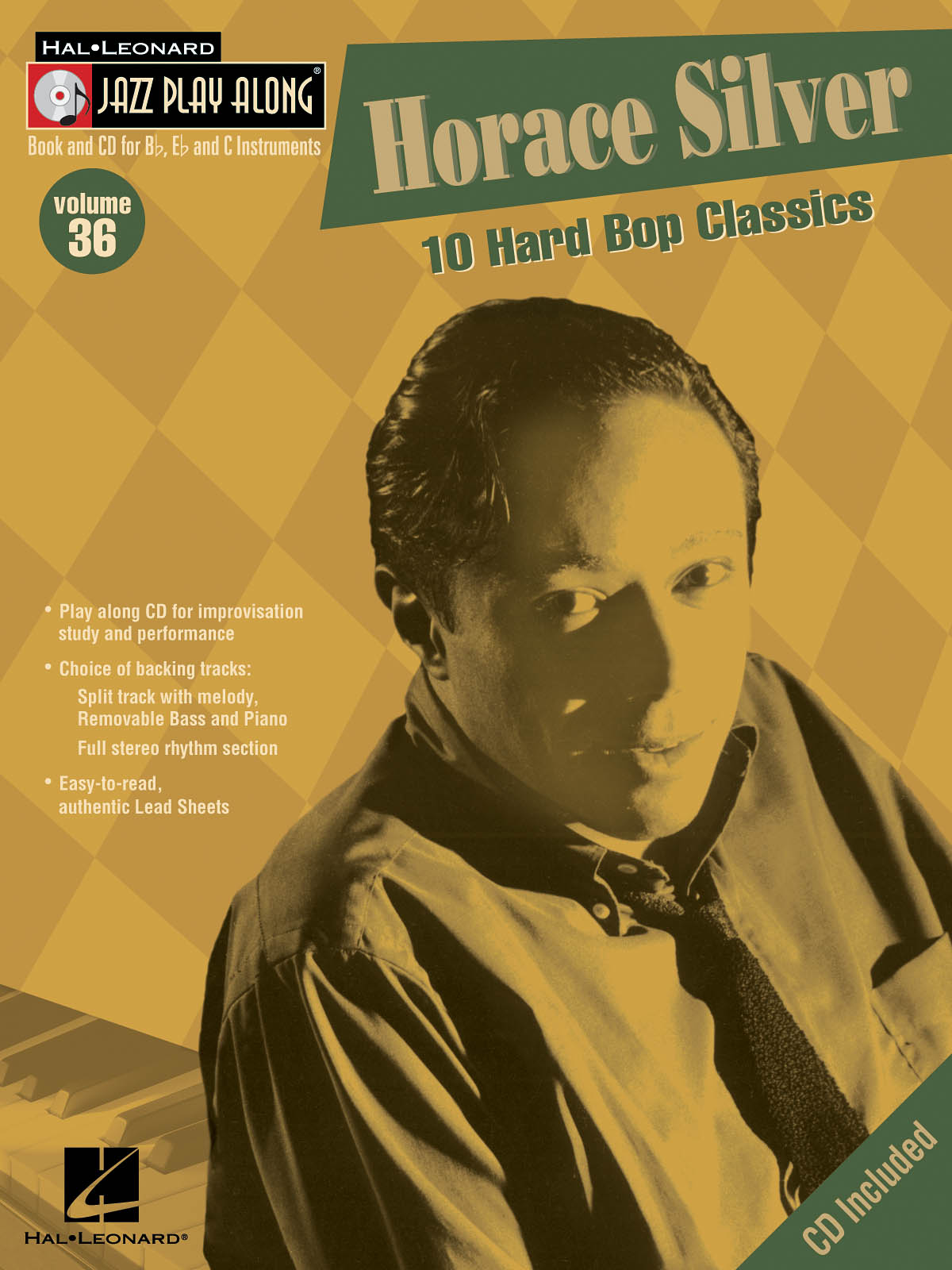 Horace Silver - Jazz Play-Along Volume 36 - noty pro nástroje v ladění C