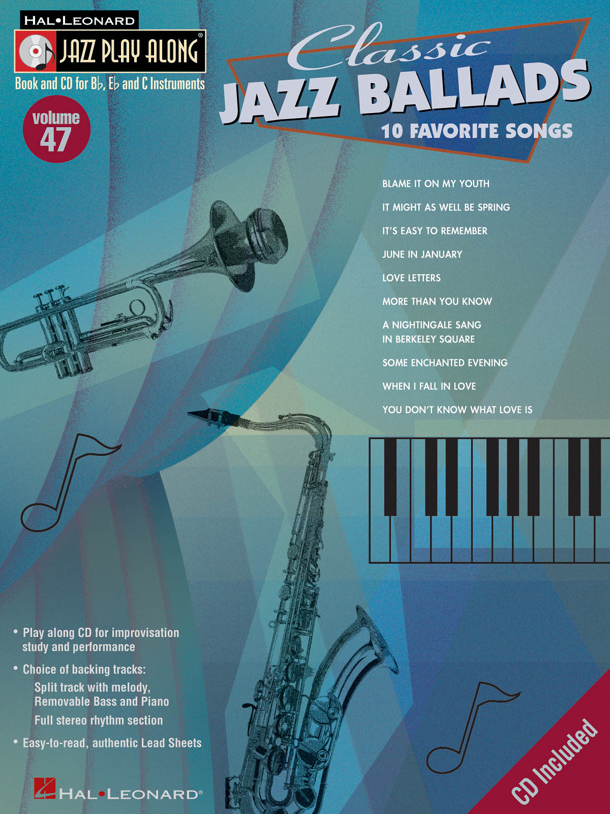 Classic Jazz Ballads - Jazz Play-Along Volume 47 - noty pro nástroje v ladění C