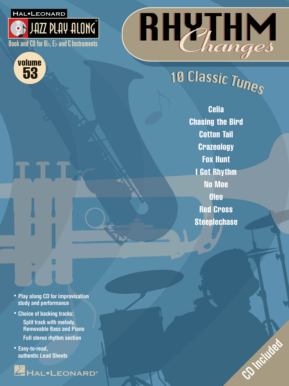 Rhythm Changes  - Jazz Play-Along Volume 53 - noty pro nástroje v ladění C