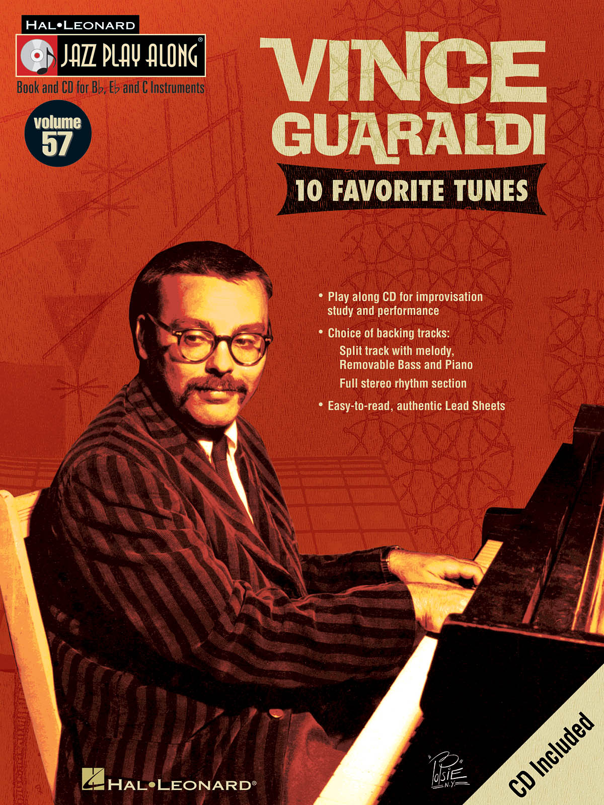 Vince Guaraldi - Jazz Play-Along Volume 57 - noty pro nástroje v ladění C