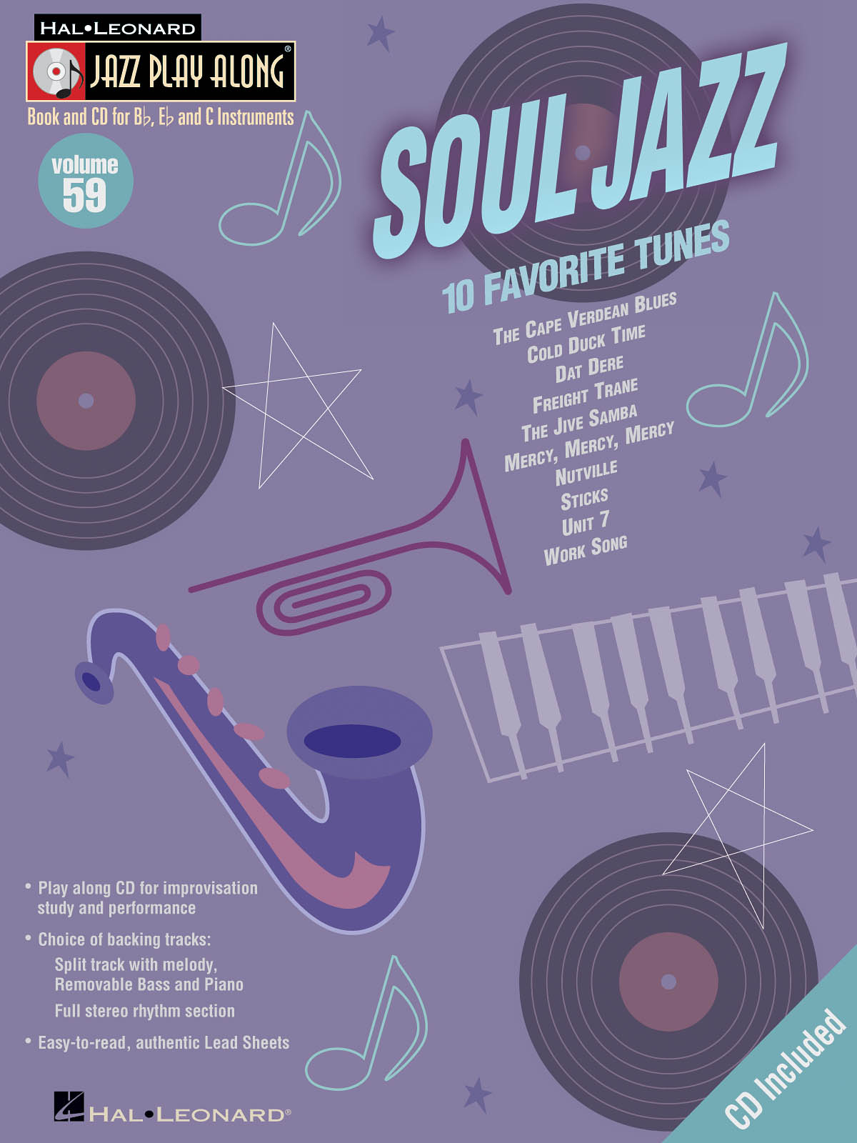 Soul Jazz - Jazz Play-Along Volume 59 - noty pro nástroje v ladění C
