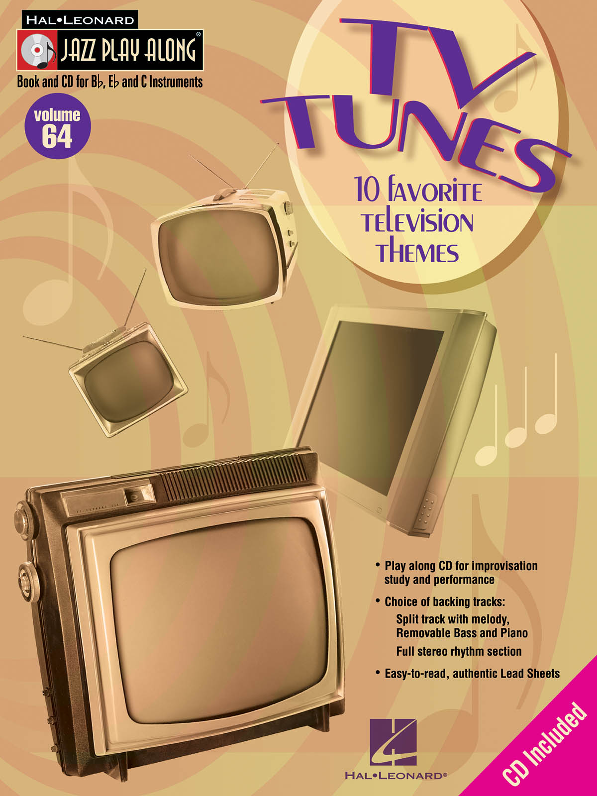 TV Tunes - Jazz Play-Along Volume 64 - noty pro nástroje v ladění C