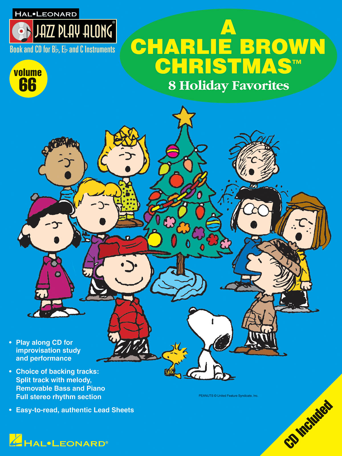 A Charlie Brown Christmas - Jazz Play-Along Volume 66 - noty pro nástroje v ladění C