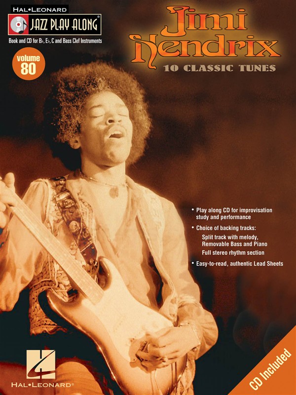 Jazz Play Along: Volume 80 - Jimi Hendrix