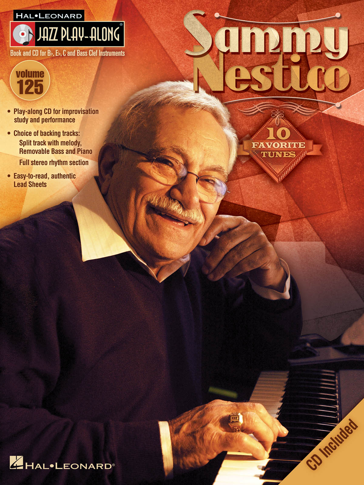 Sammy Nestico - Jazz Play-Along Volume 125 - melodie s akordy pro nástroje v ladění C