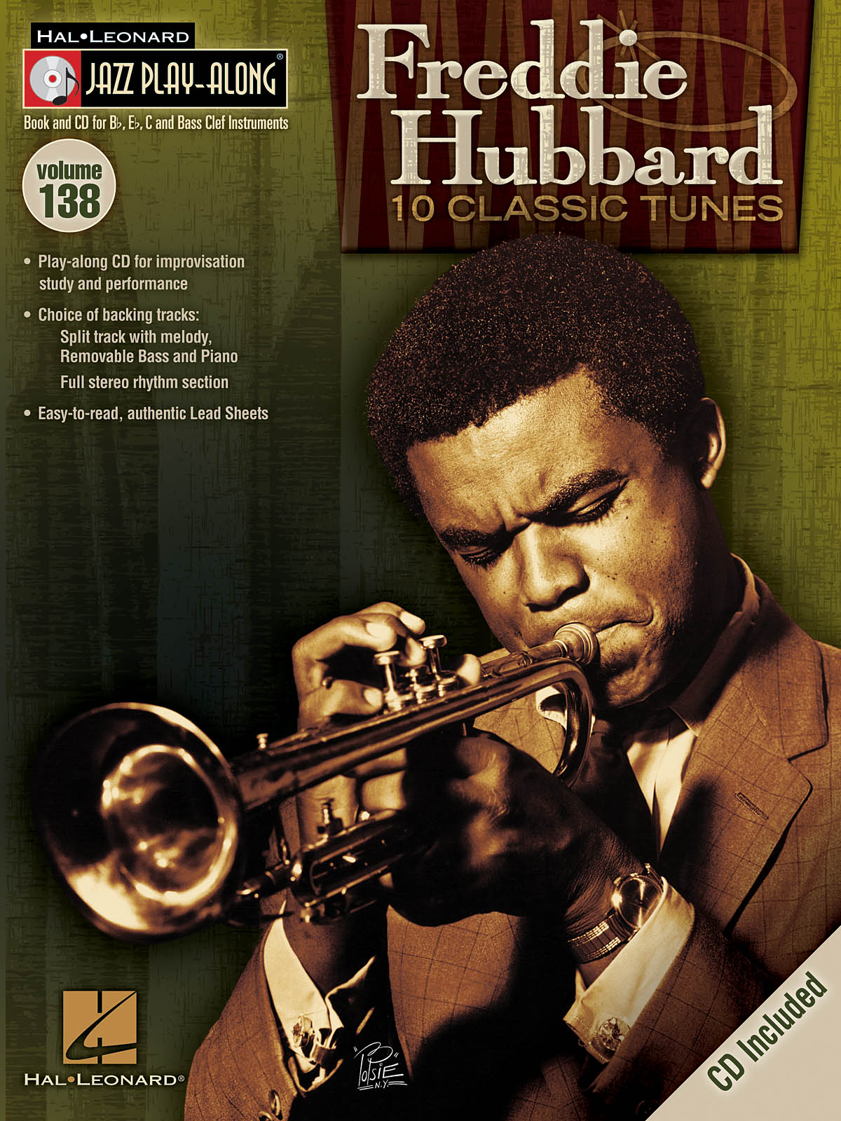 Jazz Play-Along Volume 138 Freddie Hubbard All Inst Book/Cd