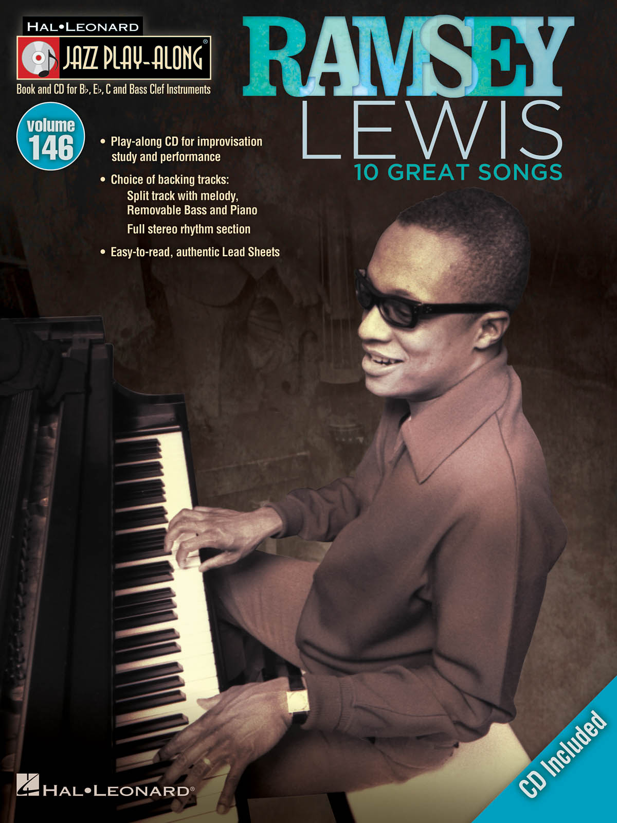 Ramsey Lewis - Jazz Play-Along Volume 146 - melodie s akordy pro nástroje v ladění C