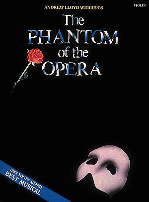The Phantom of the Opera - noty pro housle z Fantoma opery