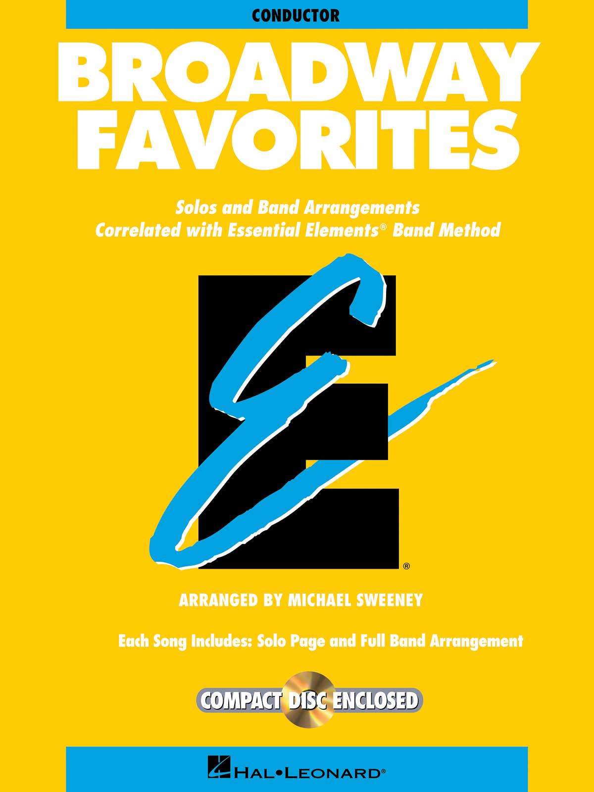 Essential Elements Broadway Favorites (Conductor) - incl. CD - noty pro orchestr