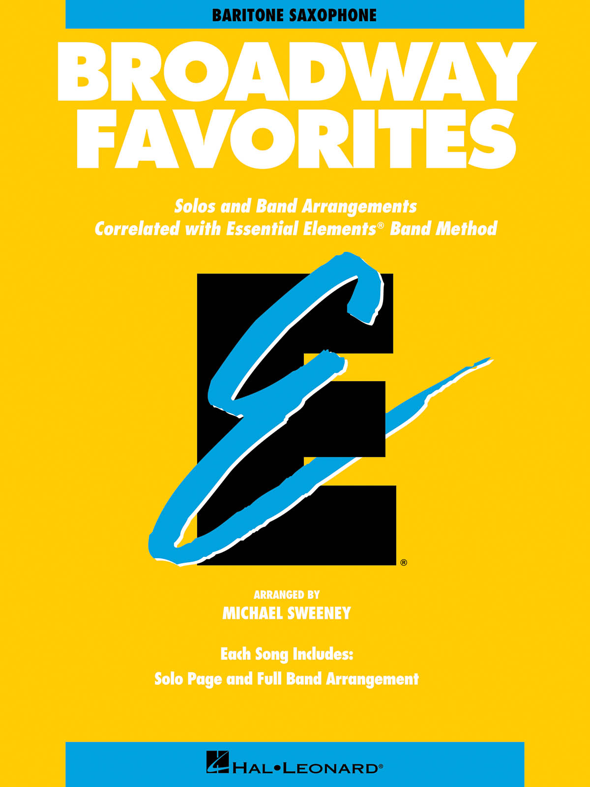 Essential Elements Broadway Favorites (BaritoneSax noty na Bariton Saxofon