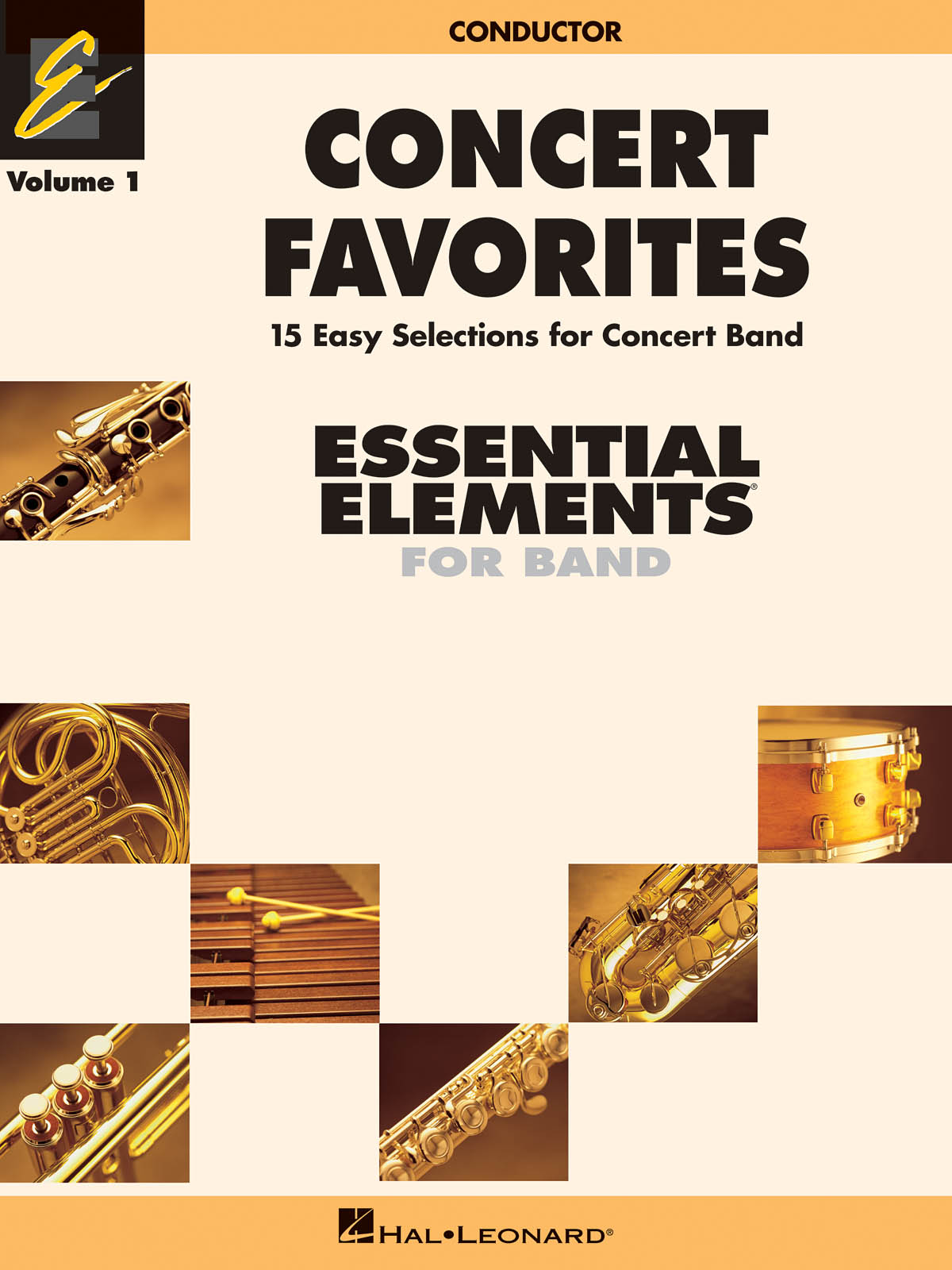 Concert Favorites Vol. 1 - Conductor - 15 Easy Selections for Concert Band - noty pro orchestr