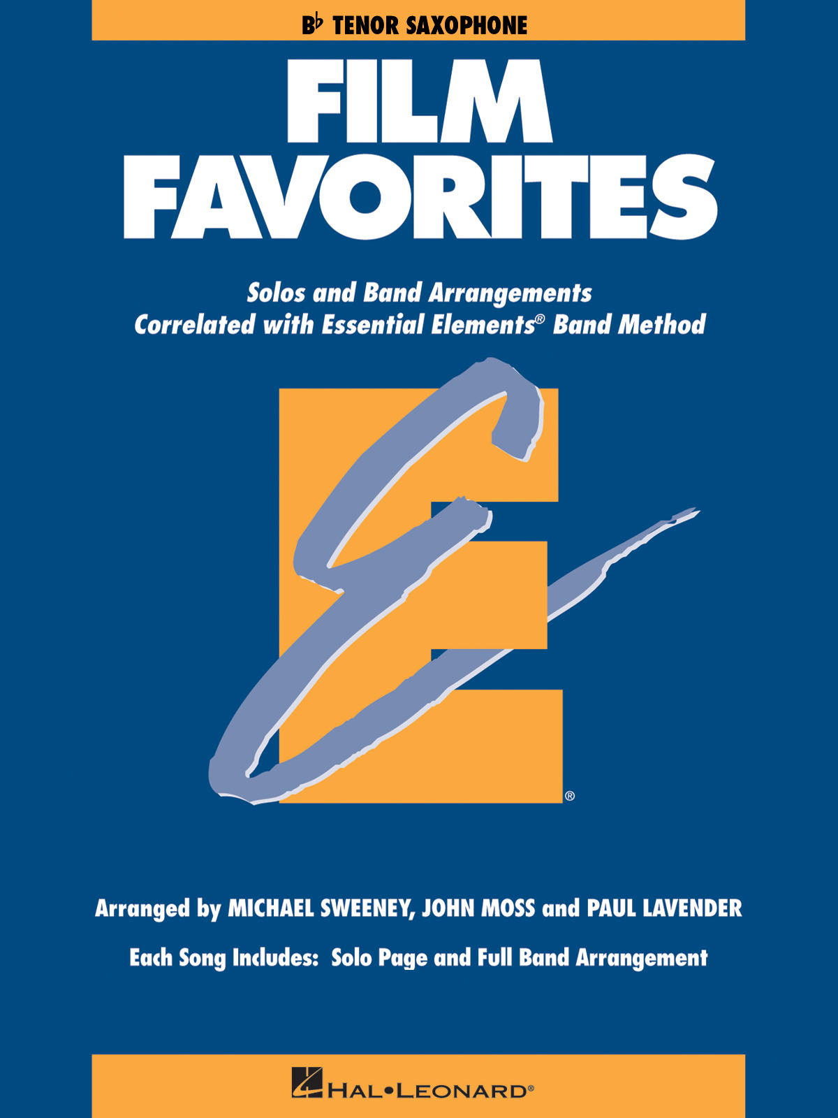 Essential Elements - Film Favorites (Tenor Sax) - Essential Elements Band Folios - noty pro tenor saxofon