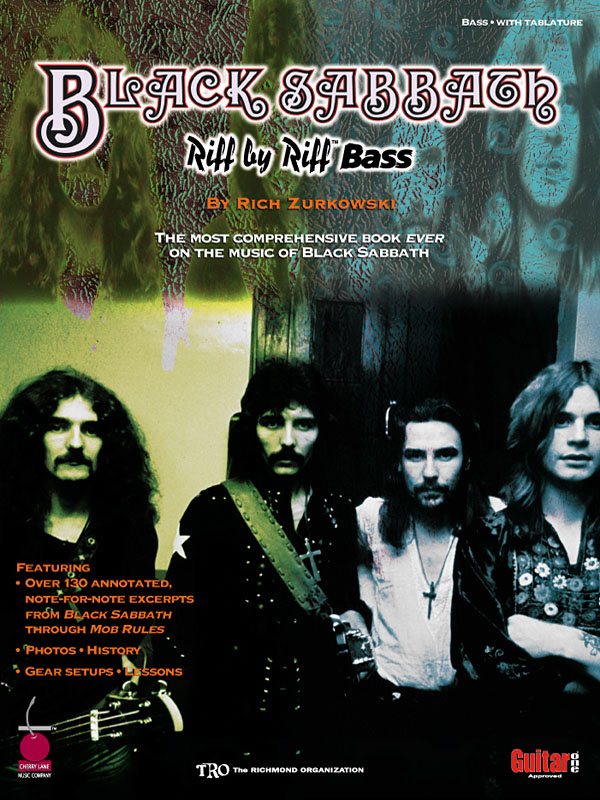 Black Sabbath - Riff by Riff Bass - noty na basovou kytaru