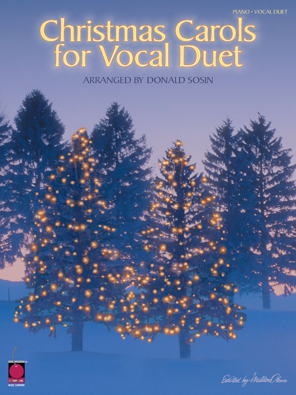 Christmas Carols for Vocal Duet - noty pro zpěv, klavír s akordy pro kytaru