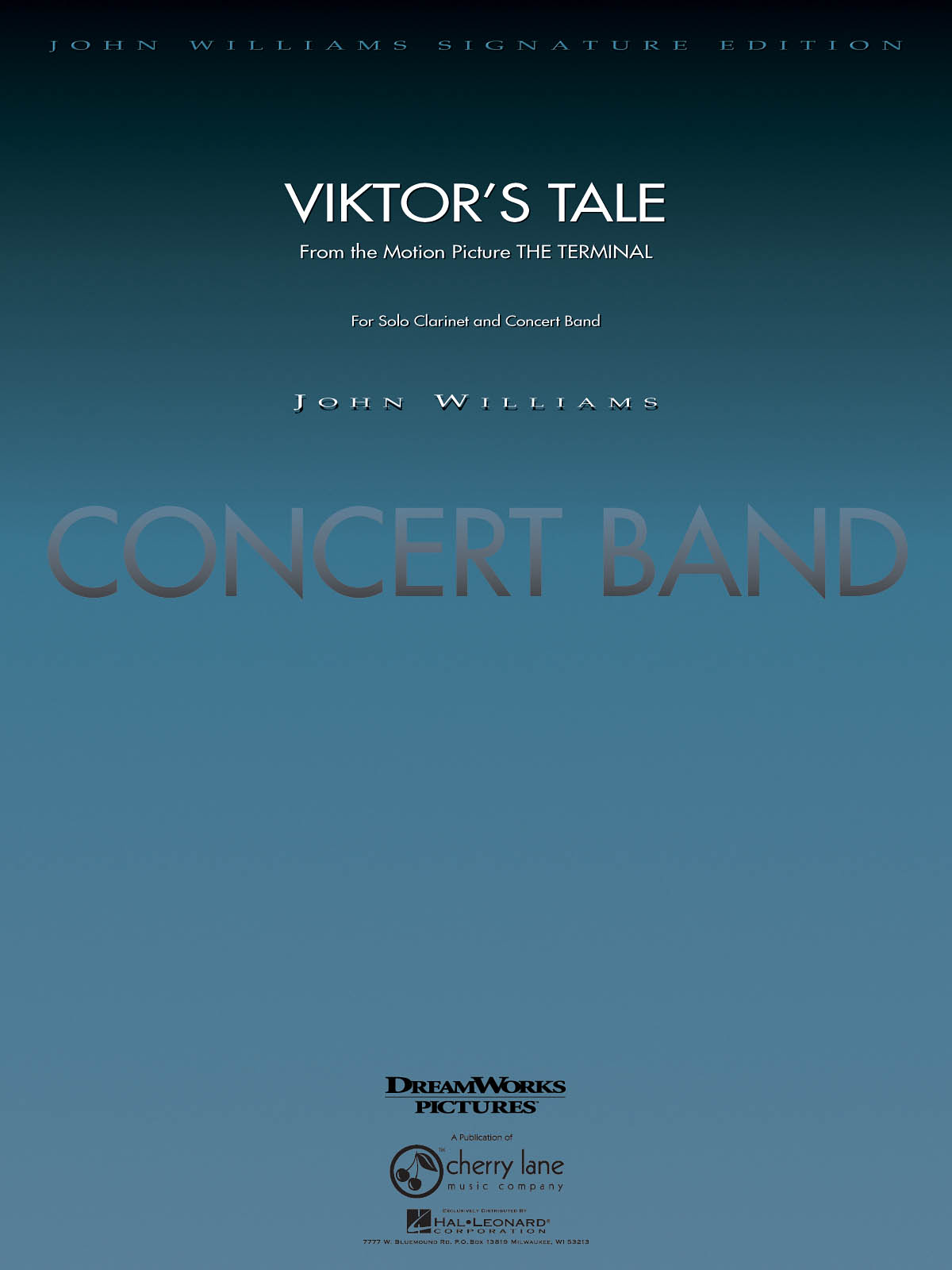 Viktor's Tale (from THE TERMINAL) - For Solo Clarinet and Concert Band - pro orchestr