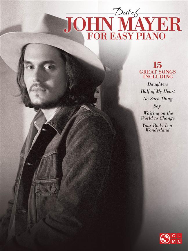 Best of John Mayer for Easy Piano klavír kniha pro děti