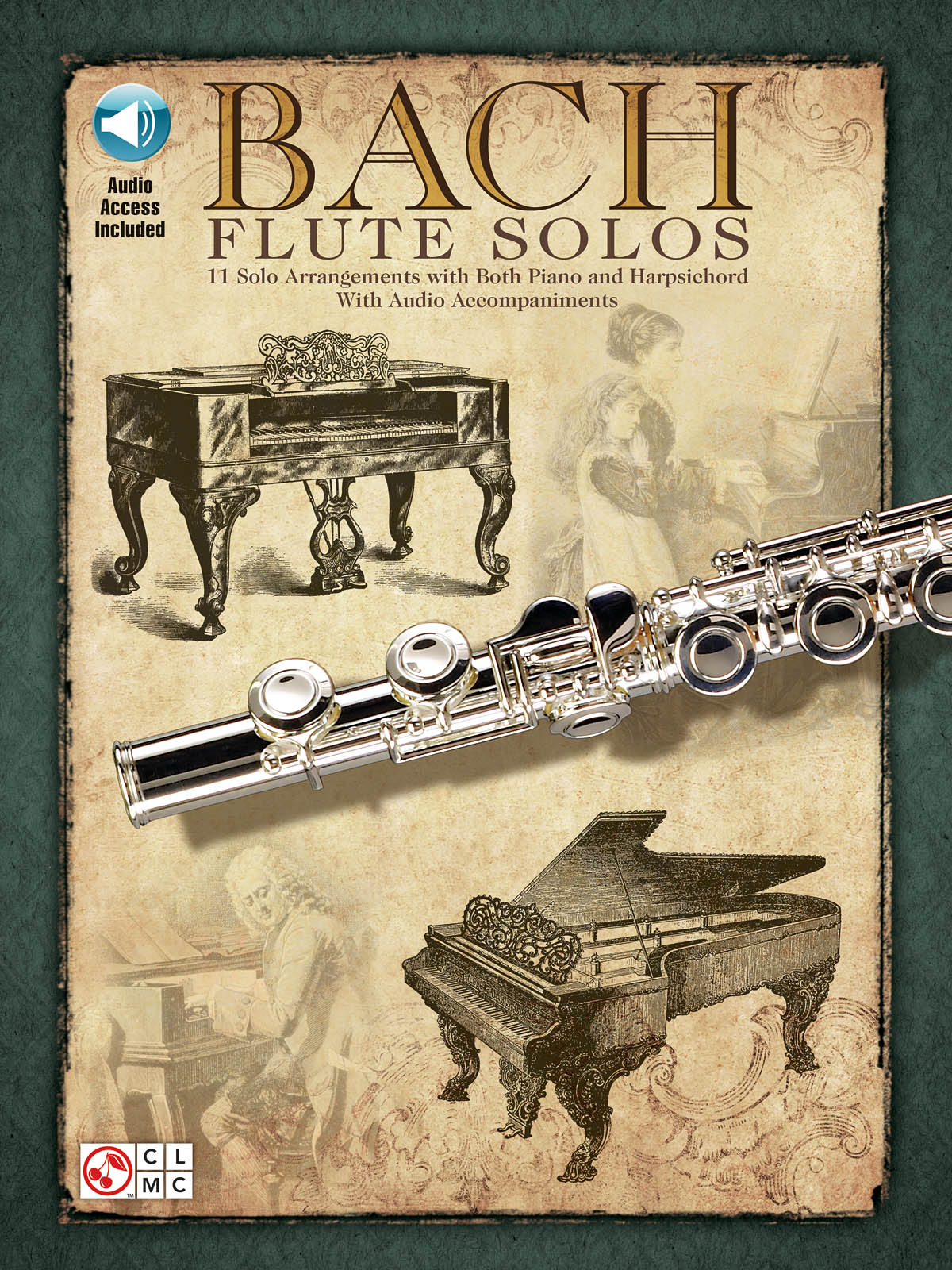 Bach Flute Solos - klasické melodie pro příčnou flétnu