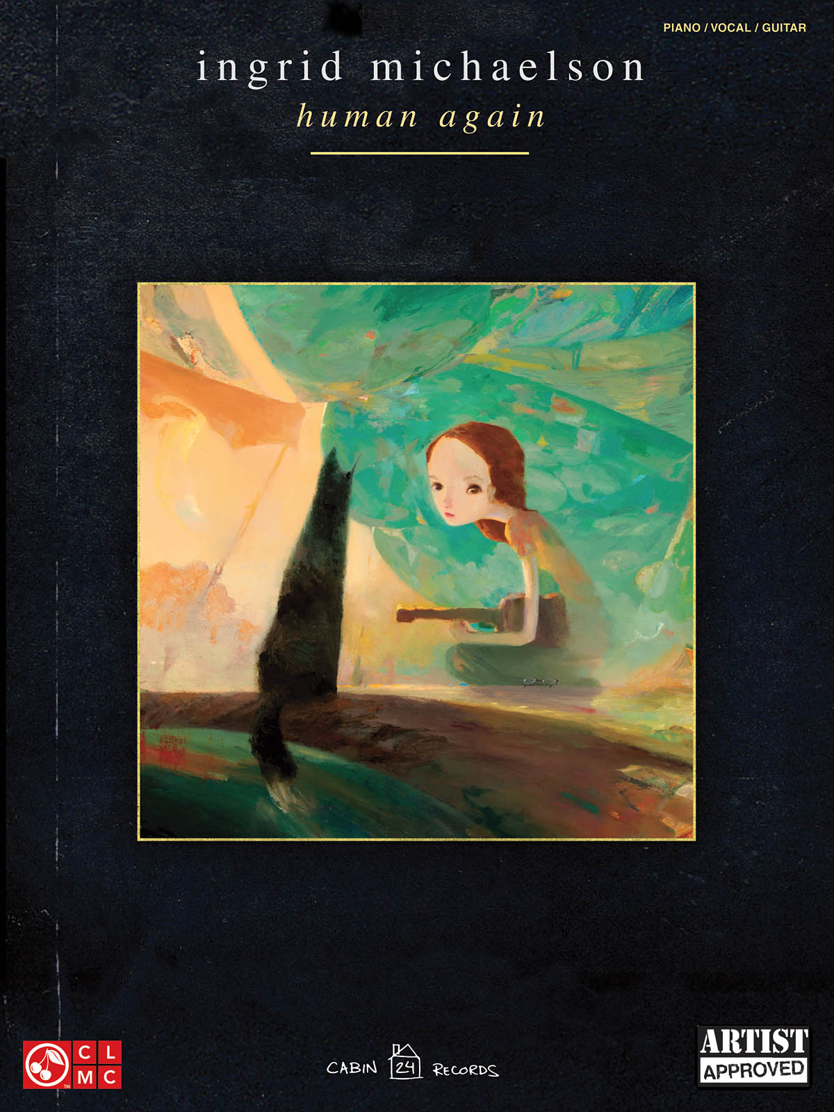 Ingrid Michaelson: Human Again - kniha pro klavír, zpěv a kytaru