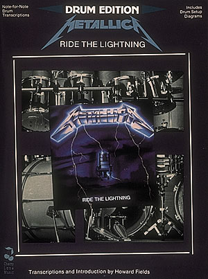 Metallica - Ride the Lightning - noty na bicí