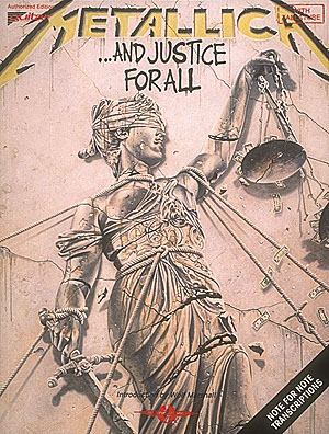 Metallica ... And justice for all kytara noty