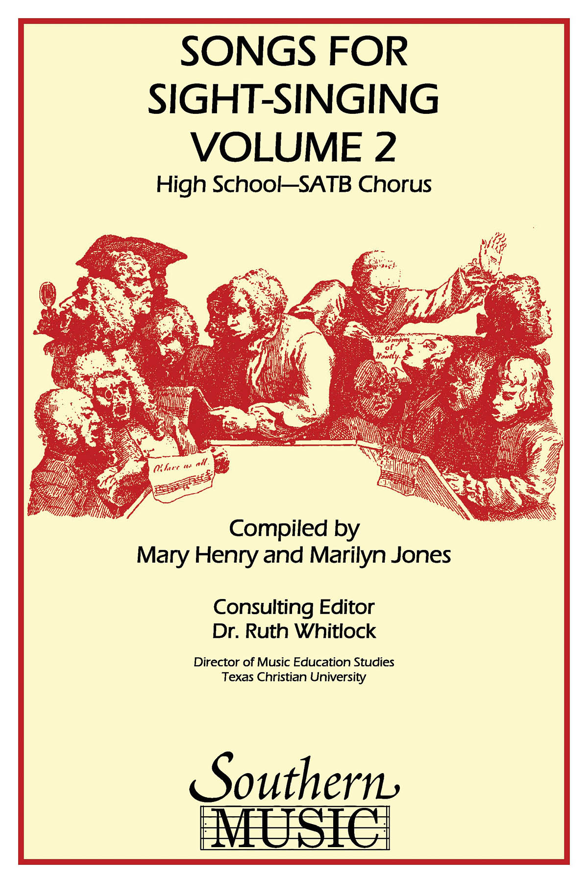 Songs For Sight Singing-Hs-Satb Vol. 2 (Sss Hs 2 - pro sbor SATB