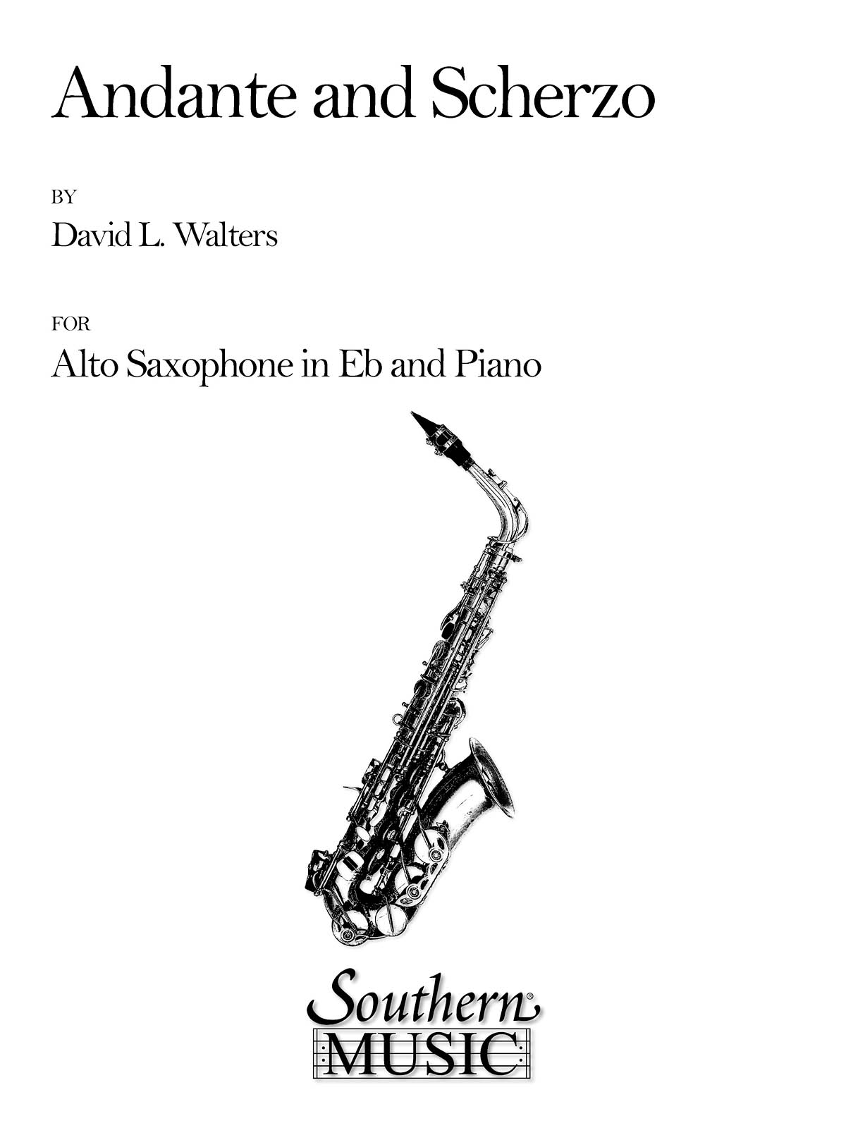 Andante And Scherzo - altový saxofon