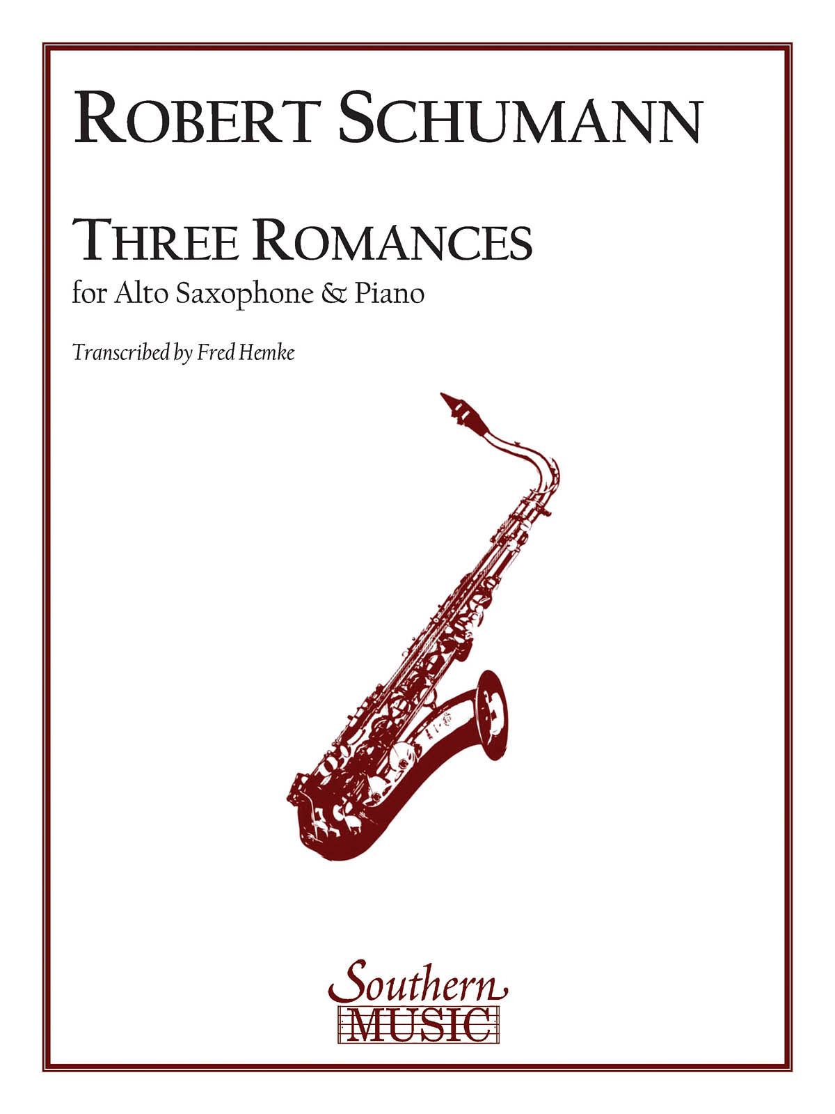 Three (3) Romances - altový saxofon