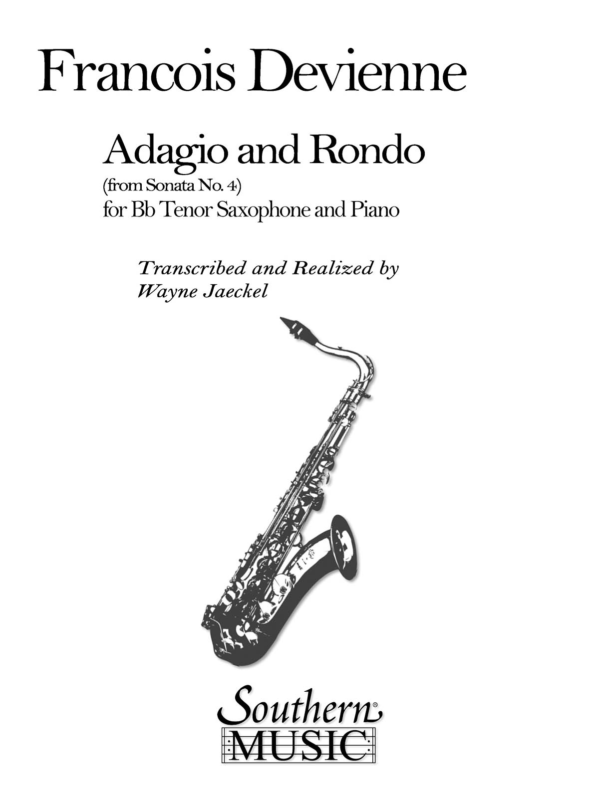 Adagio And Rondo (Archive) - na tenor saxofón