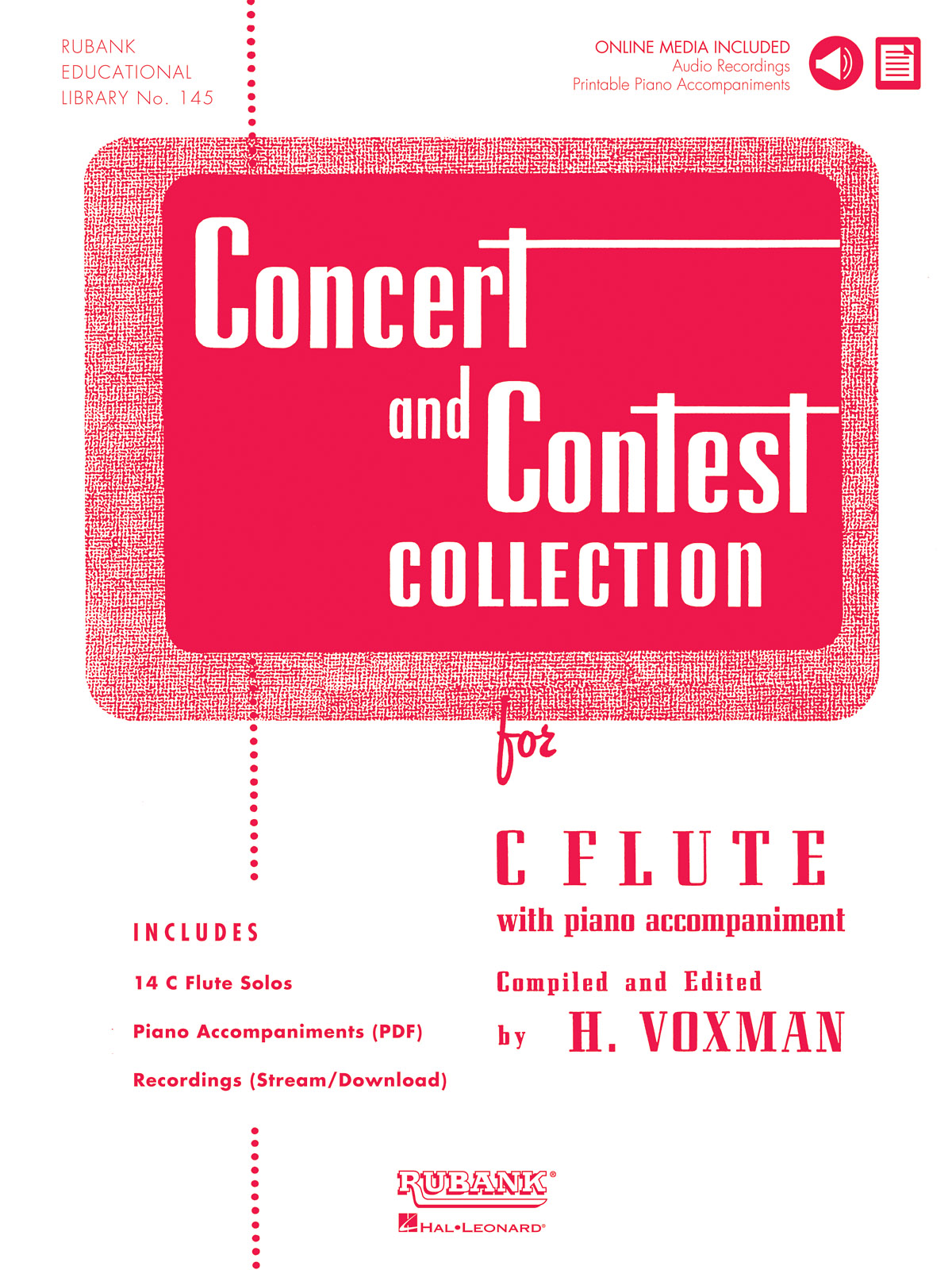 Concert And Contest Collection for Flute - pro příčnou flétnu