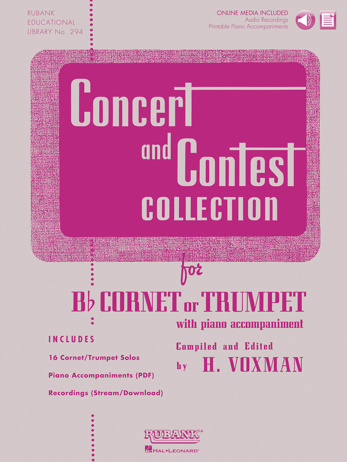 Concert and Contest Collection for Trumpet noty pro trumpetu