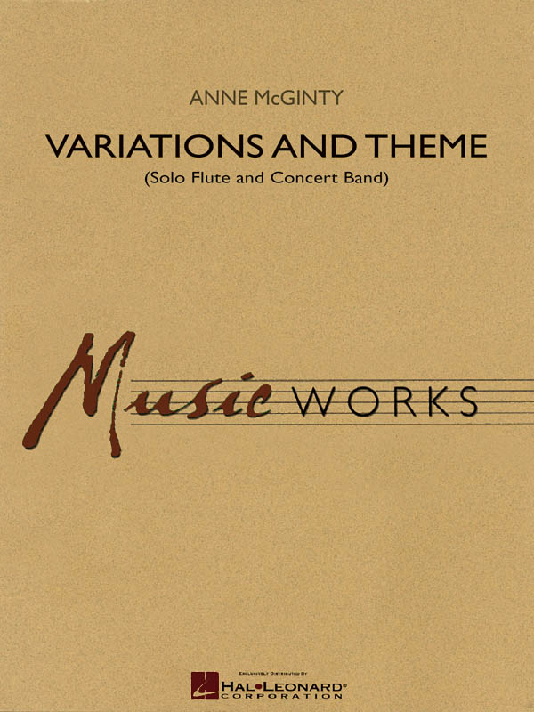 Variations And Theme - for Solo Flute and Concert Band - noty pro koncertní orchestr