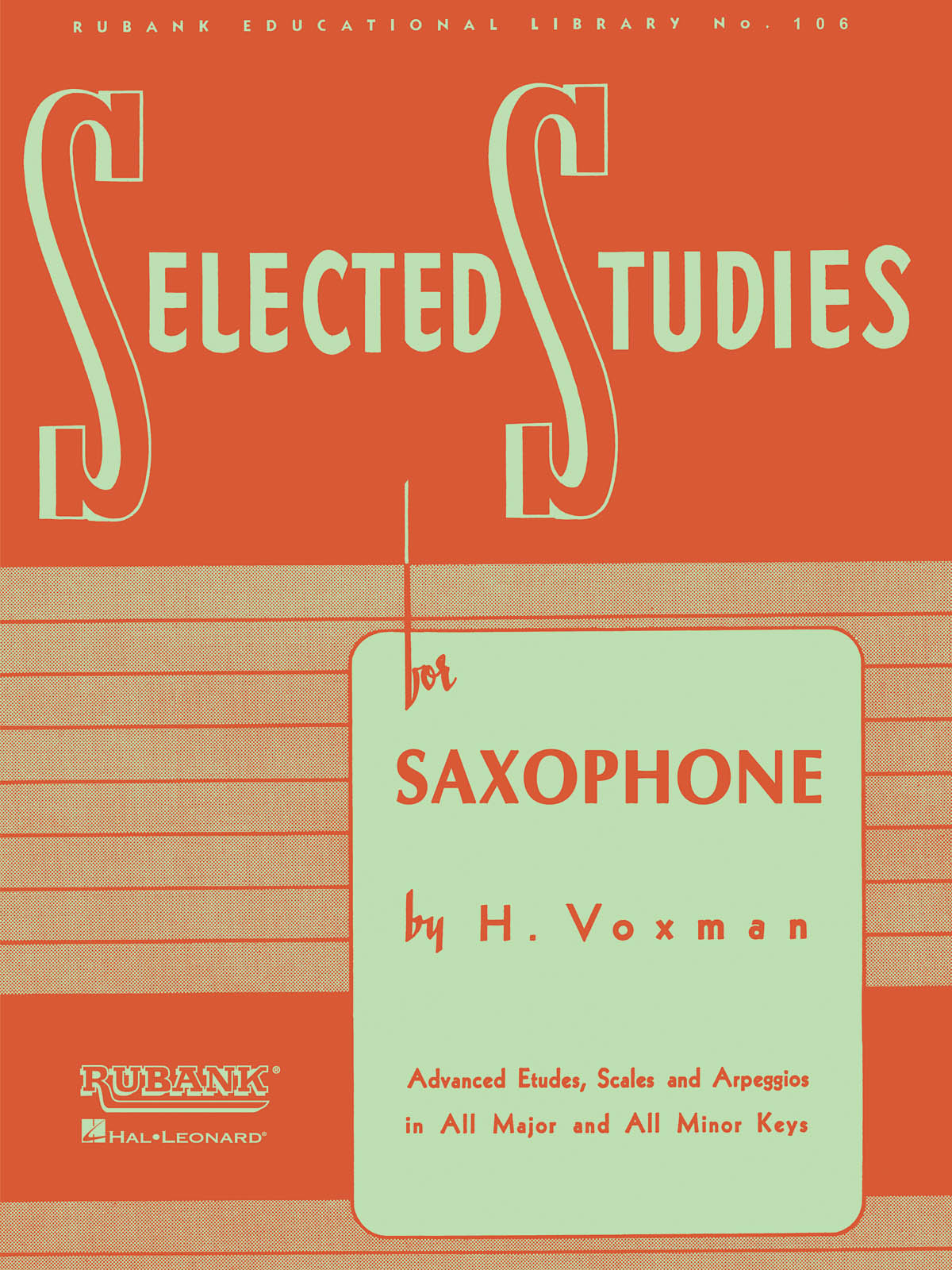 Rubank Selected Studies etudy pro saxofon